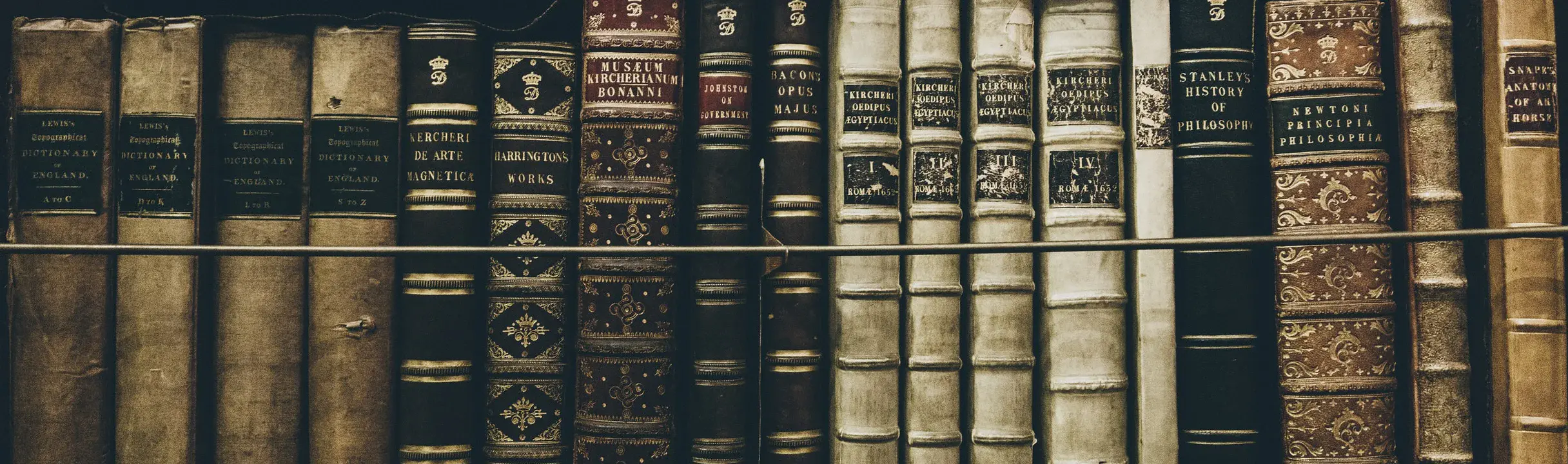 books on the shelf
